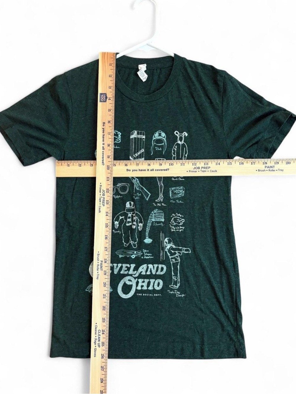 Cleveland Ohio Graphic Tee - Dark Green - Picture 5 of 5